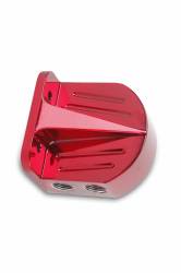 Eddie Motorsports - EMSMS260-08R - Fuel Filter Head Billet Red - Image 1