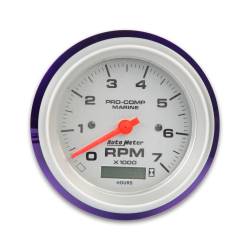 Eddie Motorsports - EMSMSFLT-338PR - Bezel-Flat 3-3/8" Purple - Image 2