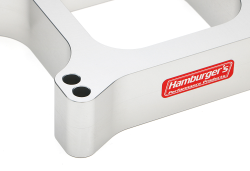 Hamburger’s Performance - TD3210 - Holley 4BBL Carburetor Spacer; Dual-Plane; 1-1/2" Tall; Tapered Port- Billet - Image 2