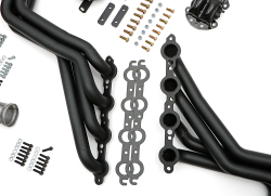 Trans-Dapt Performance  - LS Engine SWAP IN A BOX KIT LS in 68-72 GM A-Body TH350 or TH400 Long Black Maxx Ceramic Headers Trans Dapt 46018 - Image 3