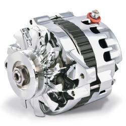 Proform - Proform Parts 6643016C - CS130 Alternator, 160 AMP, GM CS130, 1-Wire, Machined Pulley, Chrome - Image 5