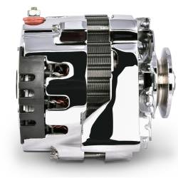 Proform - Proform Parts 6643016C - CS130 Alternator, 160 AMP, GM CS130, 1-Wire, Machined Pulley, Chrome - Image 6