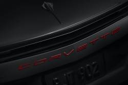 Chevrolet Performance Parts - 84313983 - 2020+ Corvette Script Emblem in Torch Red - Image 1