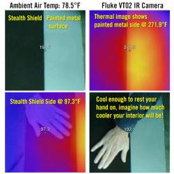 Heatshield Products - Interior Heat Shield Stealth Shield Interior Heat Shield 24 in x 53 in Heatshield Products 810001 - Image 3