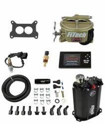 FiTech Fuel Injection - Go EFI 2 Barrel EFI 400HP Classic Gold, w/Force Fuel, Fuel Delivery System Fitech 35001 - Image 1