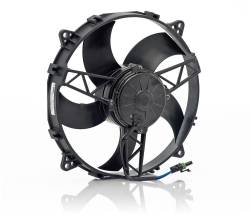 11 Inch Puller Fan Curved Blade Qualifier Euro Black Be Cool Radiator 75041