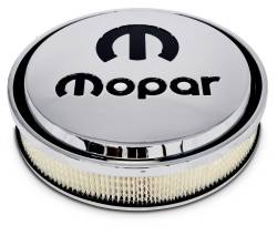 Proform - Proform Parts Mopar Air Cleaner 14" Slant-Edge Polished with Recessed Black Emblem Proform 440-833 - Image 2