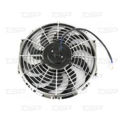 Top Street Performance - TOP STREET PERFORMANCE Universal Radiator Fan; S-Blade; 12" Chrome HC6103C - Image 1