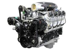 BluePrint Engines - PSLS4272SCTKB LS3 Crate Engine by BluePrint Engines 427CI ProSeries Stroker Crate Engine with Supercharger and Black Front Accessory Drive Installed - Image 1