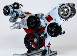 Kwik Performance - Kwik Performance K10167 Wide-Mount Alternator / Power Steering Bracket F-Body/GTO LSX - Image 2