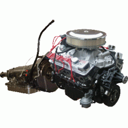 PACE Performance - SBC 350CID 330HP Chrome Finish Turn Key Crate Engine by Pace Performance with 700R4 Transmission Package GMP-700R4350HO-1T - Image 2