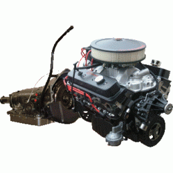 PACE Performance - Chevy SBC 350 Crate Engine Turn Key by Pace Performance 330HP Black Finish with 700R4 Transmission Package GMP-700R4350HO-2T - Image 2