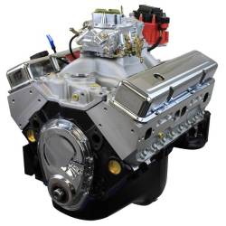 BP38318CTC1 Small Block Crate Engine by BluePrint Engines 383 CI 436 HP GM Style Dressed Longblock with Carburetor Aluminum Heads Roller Cam