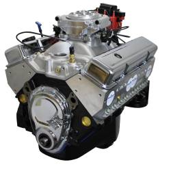 BP38318CTF1 Small Block Crate Engine by BluePrint Engines 383 CI 436 HP GM Style Dressed Longblock with Fuel Injection Aluminum Heads Roller Cam