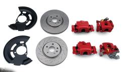 Chevrolet Performance Parts - 23261507 - 2017-2019 Cruze Front And Rear Brake Upgrade System - Red - Image 2