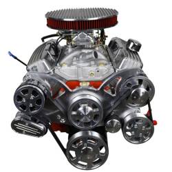 BluePrint Engines - BP38318CTCKV BluePrint Engines Low Profile 383 CI 436HP SBC Stroker Crate Engine Carbureted Drop In Ready with Front Drive - Image 4