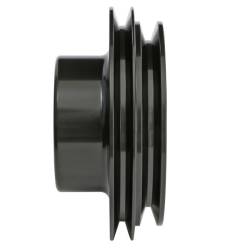 Trans-Dapt Performance  - Trans Dapt Water Pump Pulley BBC Long Water Pump Two Groove Black 7132 - Image 4