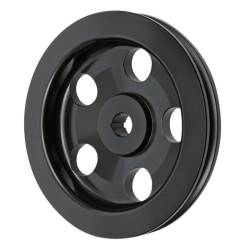 Trans-Dapt Performance  - Power Steering Pulley 67-84 GM Single Groove 5.75 inches Black Trans Dapt 7182 - Image 3