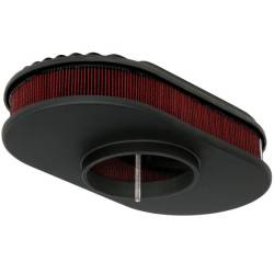 Trans-Dapt Performance  - Air Cleaner Assembly Oval Finned Black Trans Dapt 7468 - Image 1