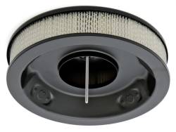 Trans-Dapt Performance  - Air Cleaner Assembly 14" Round Ball Milled Black Trans Dapt 7470 - Image 1