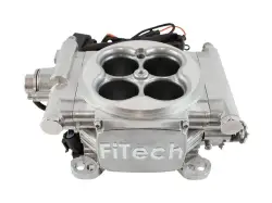 FiTech Fuel Injection - Fitech 35201 Go EFI 4 600HP System Aluminum Finish Master Kit w/ Force Fuel, Fuel Delivery System - Image 1