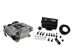 FiTech Fuel Injection - Fitech 35501 Go EFI 4 600 HP Bright Aluminum EFI System With Force Fuel Mini Delivery Master Kit - Image 1