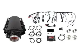 Fitech 70034 Ultimate LS 1000 HP EFI System With Short LS3 Port Intake