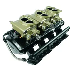 Fitech 70080 Ultimate LS 750 HP Tri Power EFI System With Cathedral Port Intake & Transmission Control