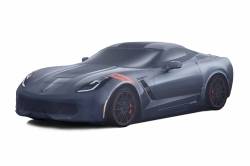 84025014 Premium Indoor Car Cover with Fully Rendered Corvette Grand Sport