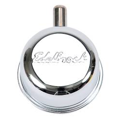 Edelbrock - Edelbrock Edel Chrome Round Breather W/Vent Nipple 4410 - Image 1