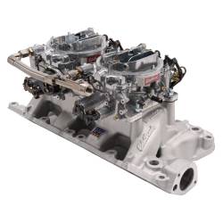 Edelbrock - Edelbrock RPM Air-Gap Dual-Quad Intake Manifold/Carburetor Kit 2035 - Image 1