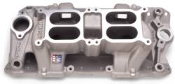 Edelbrock - Edelbrock RPM Air-Gap SBC Dual Quad Intake Manifld 7525 - Image 1