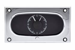 Dakota Digital - Dakota Digital HLC-58C-IMP-K - 1958 Chevy Car HDX Style Clock, Black Face - Image 1