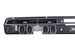 Dakota Digital VHX-64L-K-W - 1964-65 Lincoln Continental VHX System, Black Alloy Style Face, White Display