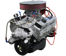 BluePrint Engines - BP3505CTCD BluePrint Engines 350CI 390HP Small Block Chevy Deluxe Dressed Longblock Aluminum Heads Carbureted Roller Cam - Image 1