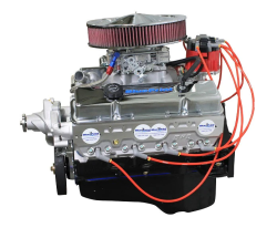 BluePrint Engines - BP3505CTCD BluePrint Engines 350CI 390HP Small Block Chevy Deluxe Dressed Longblock Aluminum Heads Carbureted Roller Cam - Image 3