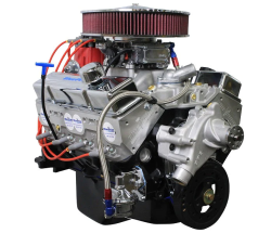 BluePrint Engines - BP3505CTCD BluePrint Engines 350CI 390HP Small Block Chevy Deluxe Dressed Longblock Aluminum Heads Carbureted Roller Cam - Image 4