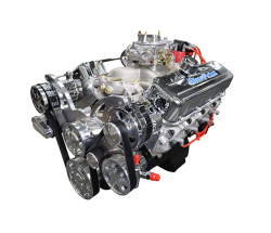 BluePrint Engines - BP454CTCK BluePrint Engines 454 Big Block Chevy Cruiser 460HP Longblock Dressed Carbureted Aluminum Heads Roller Cam with Polished Pulley Kit - Image 1