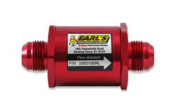 Earl's Performance - Earls Plumbing Aluminum In-Line Fuel Filter 230212ERL - Image 1