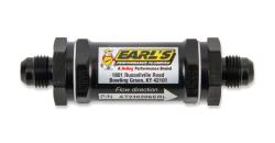 Earls Plumbing - Earls Plumbing Aluminum In-Line Fuel Filter AT230204ERL - Image 1