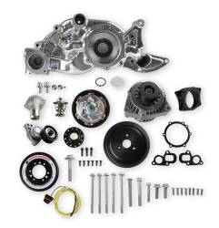 Holley - Holley Performance Mid-Mount Accessory Drive System Kit 20-202P - Image 1