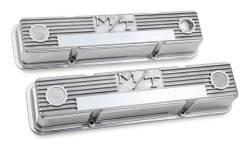 Holley - Holley Performance M/T Retro Aluminum Valve Covers 241-82 - Image 1