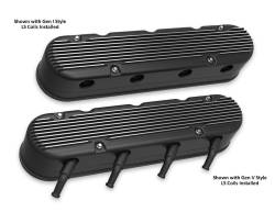 Holley - Holley Performance Aluminum Valve Cover Set 241-182 - Image 2