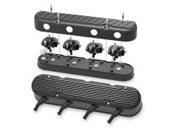 Holley - Holley Performance Aluminum Valve Cover Set 241-182 - Image 3