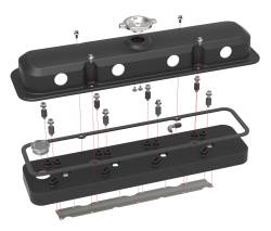 Holley - Holley Performance LS Valve Cover 241-192 - Image 4