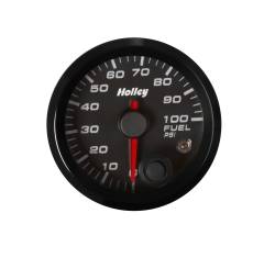 Holley - Holley Performance Analog Style Fuel Pressure Gauge 26-608 - Image 1