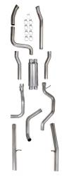 Hooker - Hooker Headers Blackheart Header-Back Exhaust System 705014155RHKR - Image 1