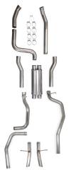 Hooker - Hooker Headers Blackheart Header-Back Exhaust System 705014154RHKR - Image 1