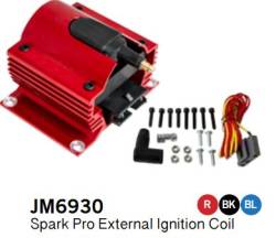 Clearance Items - TSP-JM6930R - E-CORE 50K VOLT Coil, Red Finish (800-TSP-JM6930R) - Image 1