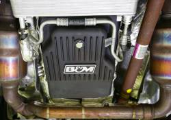 B&M - B&M Hi-Tek Heavy Duty Deep Transmission Pan Ford 10R80 Aluminum Black 71400 - Image 1